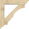 Ekena Millwork Balboa Traditional Rough Sawn Bracket w/ Offset Brace, Douglas Fir, 8"W x 42"D x 42"H BKT0806X42X42BOA01RDF - alternate 2